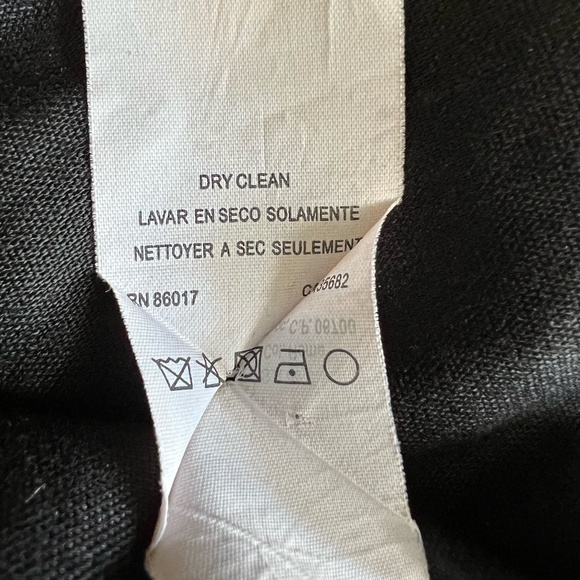 BEBE Linen Blend Short Romper In Black Size S - Picture 16 of 16